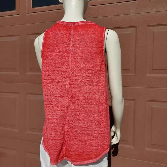 Home Free Red Colorado Stripe Heart Tank Size Small 4/6 NWOT - Picture 5 of 13